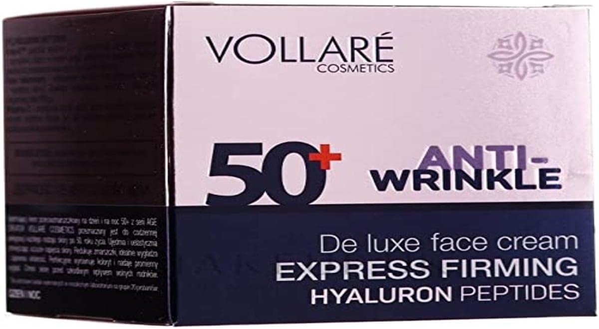 Anti-Wrinkle Firming Day and Night Cream by Vollare - for 50+ Women - with Hyaluronic Acid, Snap-8 and Vitamin-E - 1.76 fl oz