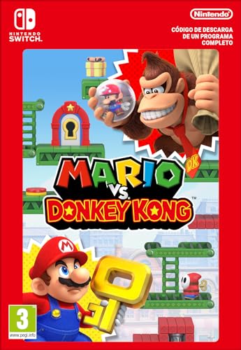 Mario vs. Donkey Kong Switch juego de puzles portátil para toda la familia