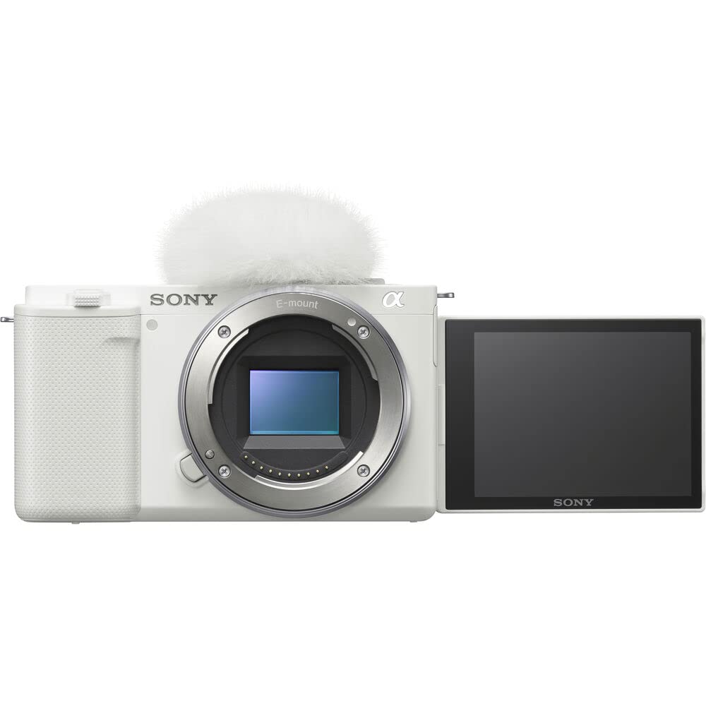 Amazon.com : Sony ZV-E10 Mirrorless Camera (Body Only, White
