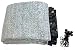 Stone Shade & Tarps 80% Aluminet Shade Net 10x12 + 10pcs Bungee Cords