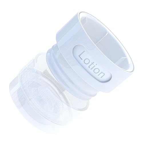 Vista 16 de Dot&Dot - Botellas de viaje a prueba de fugas, contenedores de viaje para artículos de tocador de tamaño de viaje con bolsa TSA de un cuarto