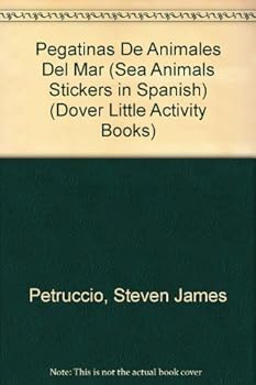 Paperback Pegatinas De Animales Del Mar/Sticker Book (Dover Little Activity Books) (Spanish Edition) [Spanish] Book