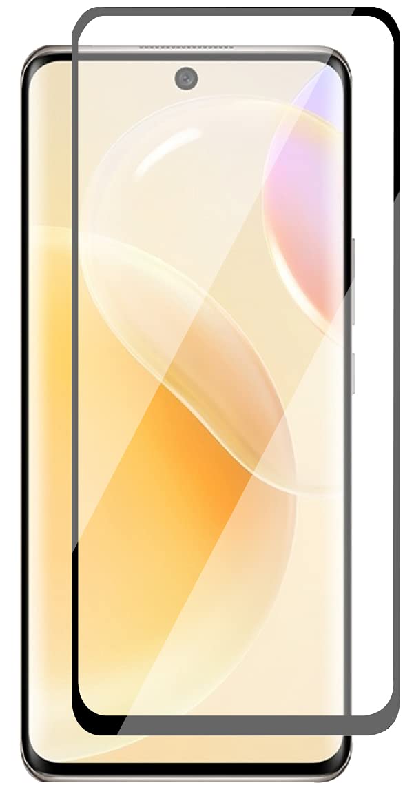 9D Al-HuTrusHi Screen Protector compatible with Huawei Nova 9/Huawei Nova 8/Huawei Nova 8 5G Tempered Glass, 3D Curved Full Glue, (Full Screen Coverage), Touch Sensitive, Anti Scratch, HD Clear