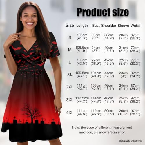 Image of Women's Summer Dresses Short Sleeve Formal Dresses with Pockets