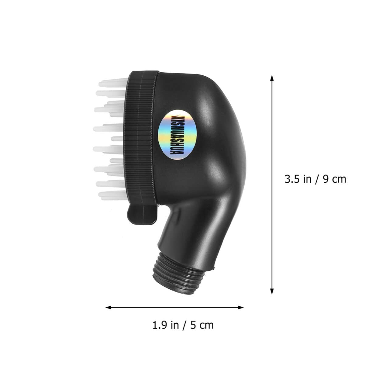POPETPOP Shower Head Pet Shower Sprayer Combing Dog Sprayer Head Scrubber Dog Bath Brush Hair Washer Scrubber Bathtub Jets Jets take a Plastic Suite - Image 2