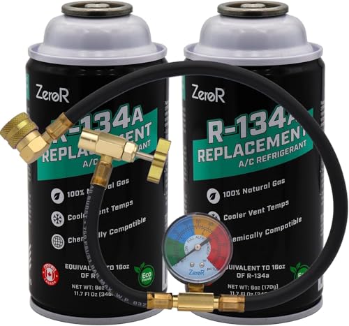 ZeroR AC Recharge Kit R134a Replacement –...
