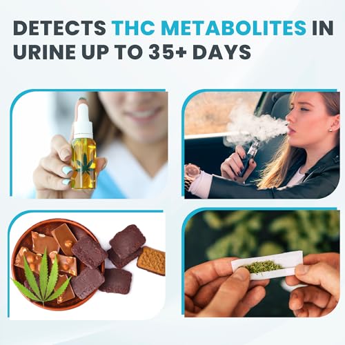 exploro highly sensitive at home marijuana drug test kit thc drug test kit marijuanaweed thc drug test urine easy home drug test marijuanathc substance abuse 15 thc test stripssticks 50 ngml