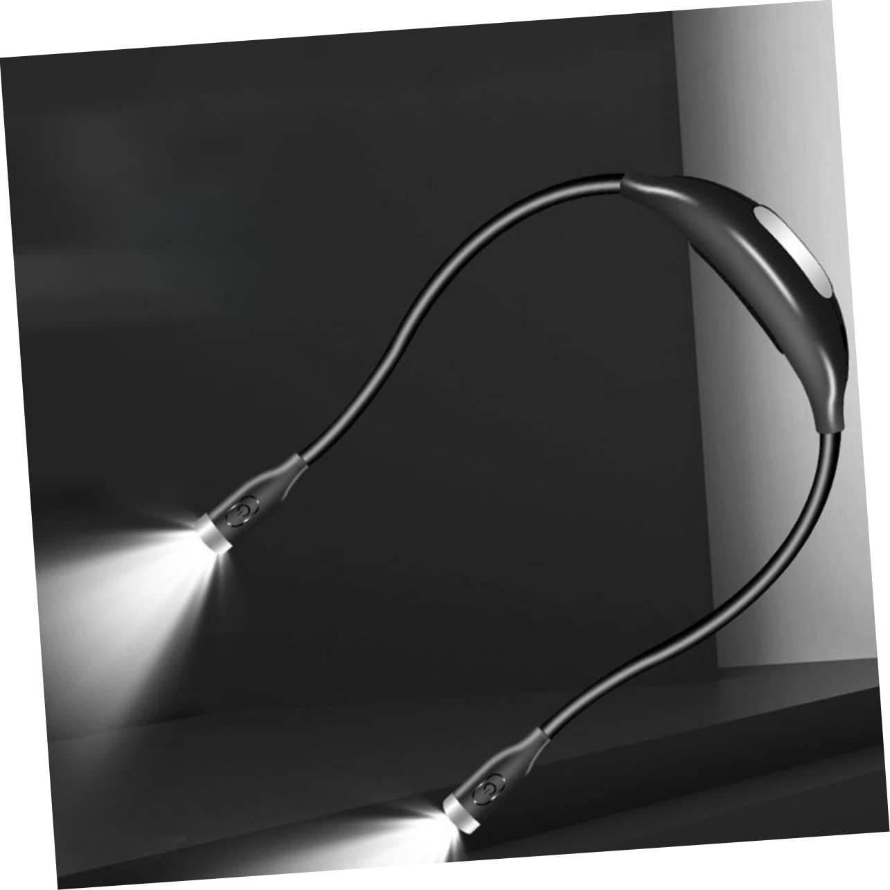 SEWACC Neck Light Reading Lamp Rechargeable Led Book Light Brightness Ergonomic Design for Comfortable Reading in Bed Portable and Convenient for Nighttime Use for Travel and Repair Tasks