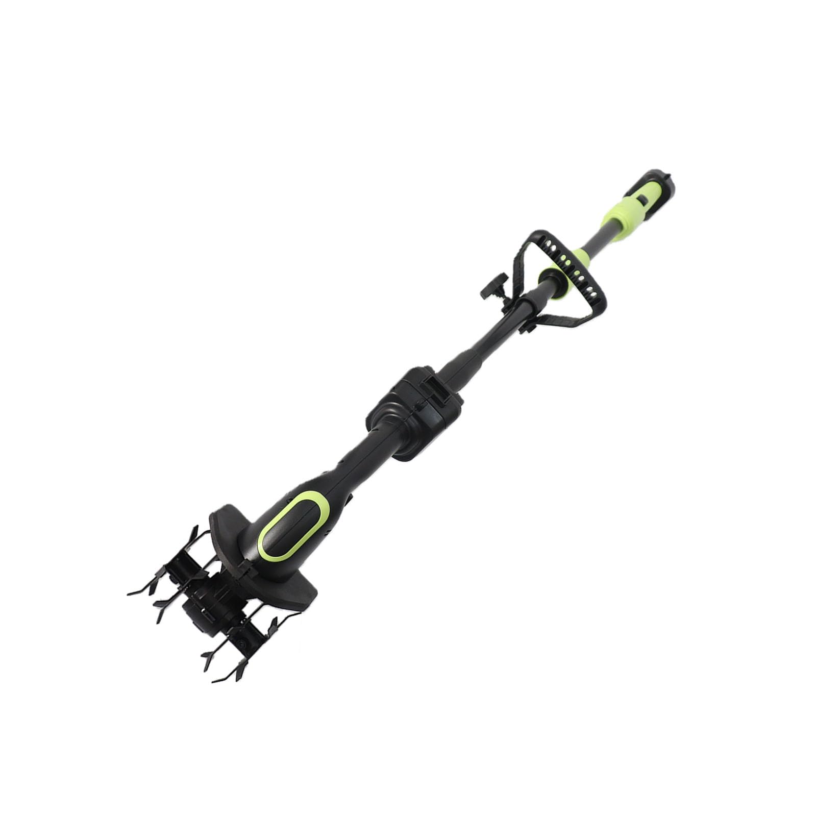 Fdit Motozappa a Batteria, Coltivatore Elettrico Senza Fili con 2 (Spina | ABS e Lame in Acciaio Al Manganese 65, Motore 235 Giri/min, Larghezza 3,9 in