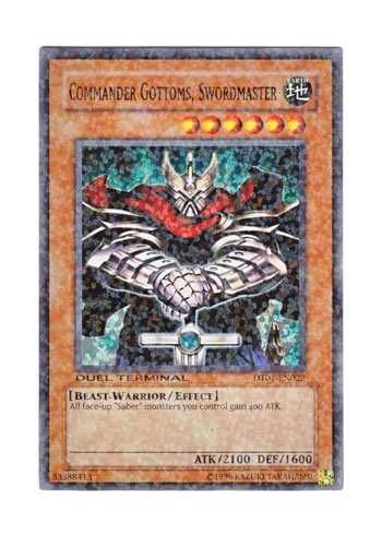 Amazon.co.jp: 遊戯王 英語版 DT01-EN022 Commander Gottoms