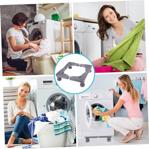 Support Machine à Laver Réglable Universel Base Frigo et Sèche-Linge Stable - 6