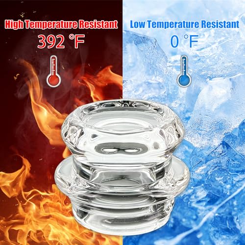 Apoxcon G3 Coffee Percolator Heat Resistant Tempered Borosilicate Glass Knob Replacement thumb #2