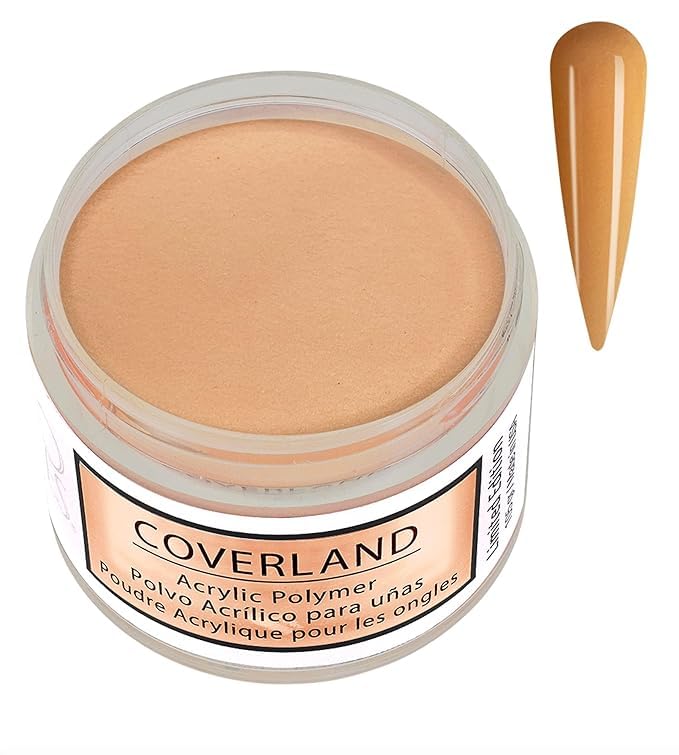 Tones Coverland Acrylic Nail Powder "Fresh Belini" - Limited Edition Acrylic Powder for Nail Design, Sculpting, and Masking Nail Bed Imperfections -