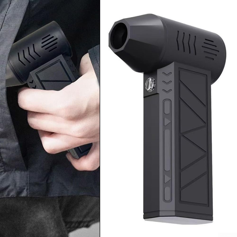 Startbuymore Turbo Blower Powerful Turbo Fan Brushless Motor USB Rechargeable 130000RPM, Cleaning Tool For Dust And Debris In Cars And Homes(5000mAh)