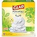 Glad ForceFlex Tall Kitchen Drawstring Trash Bags 13 Gallon White Trash Bag, Gain Original Scent with Febreze Freshness 110 Count (Package May Vary)