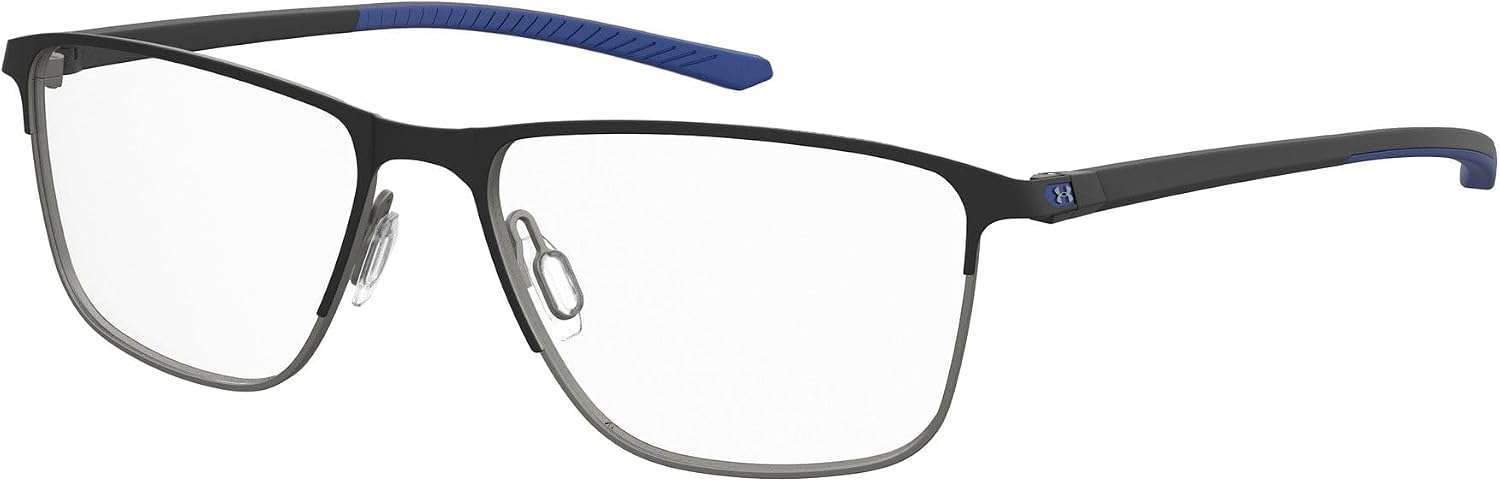 Under Armour Mens UA 5004/G Rectangular Rectangular Prescription Eyewear Frames
