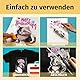 TransOurDream Transferklebeband für Inkjet Transferfolie, Transfertape (10 Blatt, A4), transparentes Transferband zum Aufbügeln für bedruckbares HTV-Vinyl (DE-Tape-10)