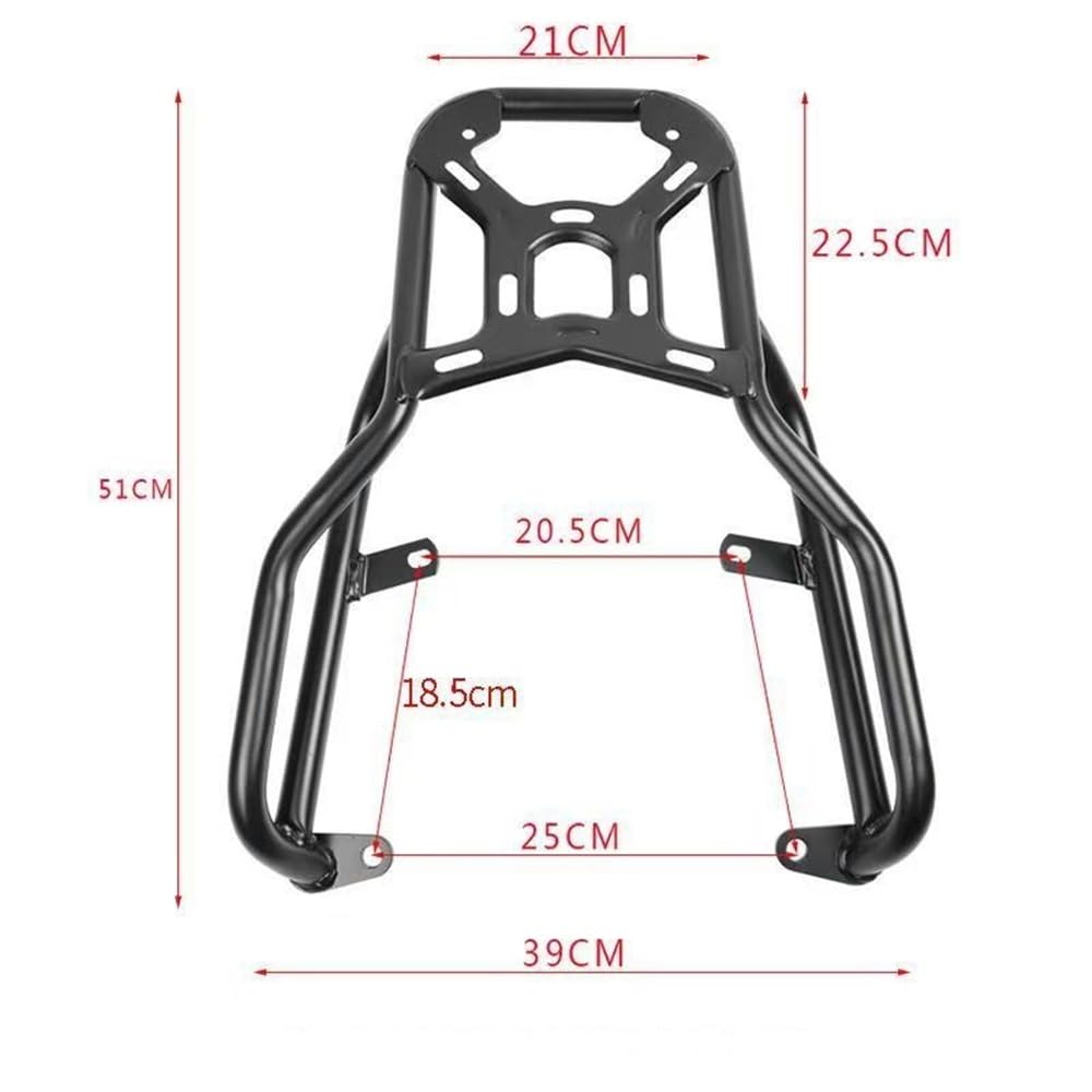 Pannier Holder para NIU N1S para NQi Estante Trasero Soporte para Maletero De Vehículo