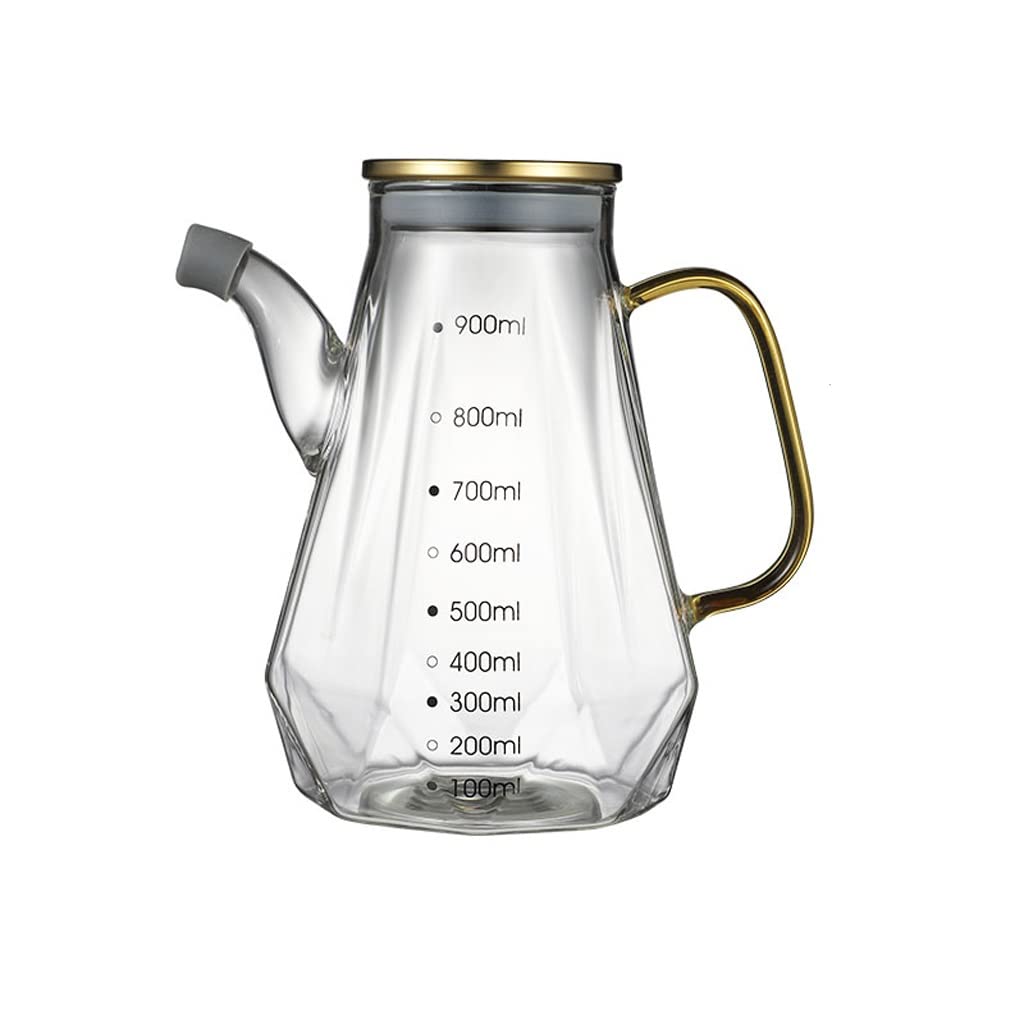 Distributeur d'huile de cuisson anti-goutte pour en finir avec les bouteilles grasses
