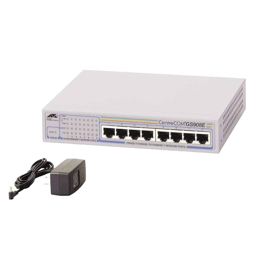 Amazon | アライドテレシス CentreCOM GS908E RoHS ギガビット