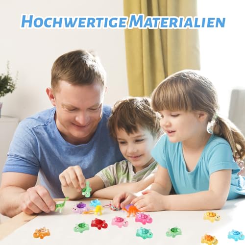 KRYMXAR 400 Stück Mini Schildkröten aus Harz, Leuchtende Mini Figuren für DIY, Schlüsselanhänger und Dekoration, 1.1 cm Länge, Farben Zufällig