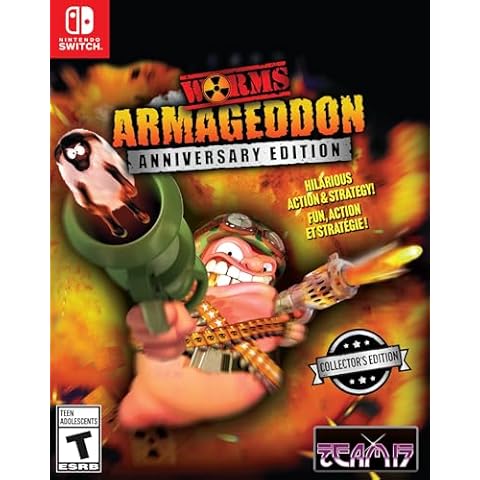 Worms Armageddon Collector's Edition - Nintendo Switch Cover