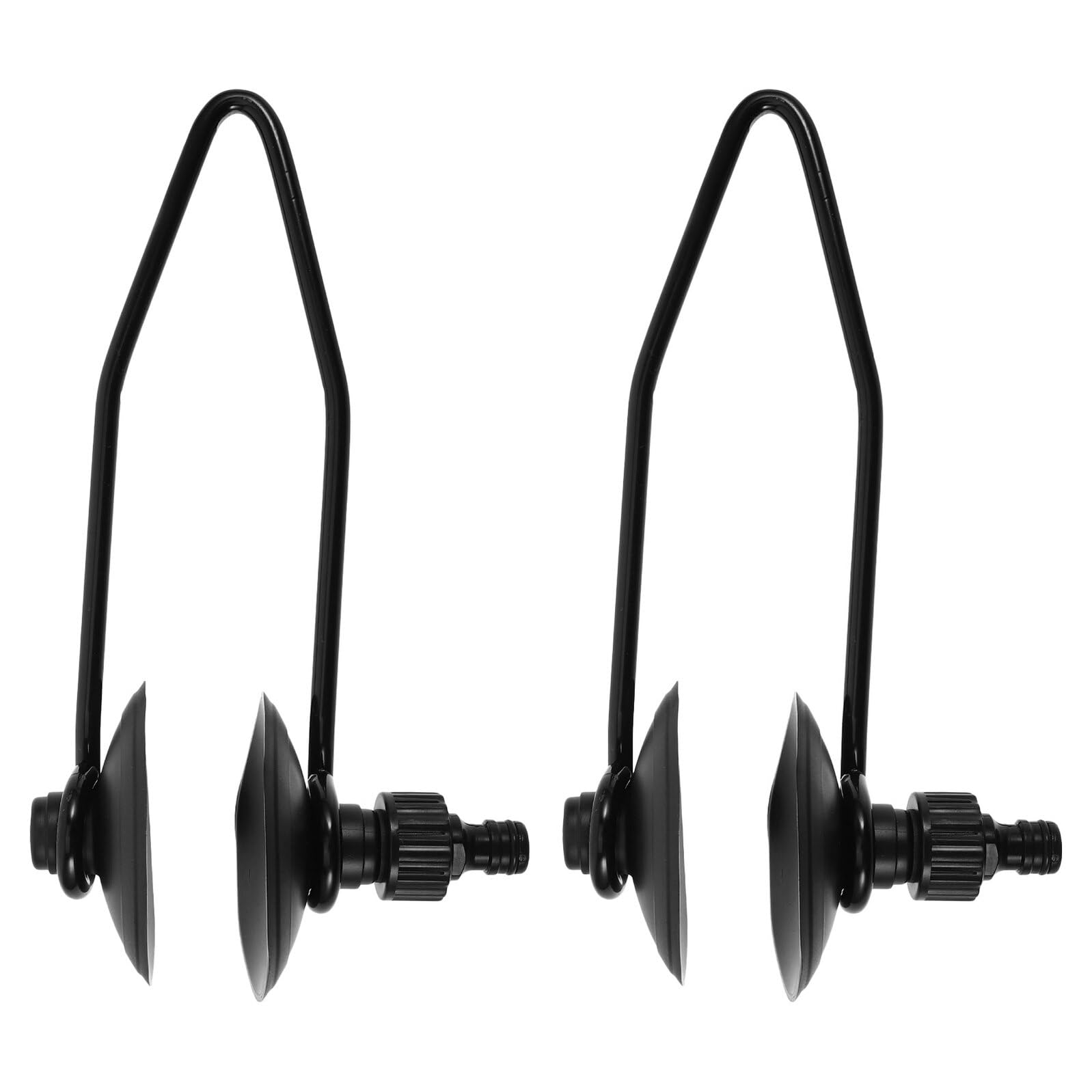SUPVOX 2 Pezzi Supporto per Stern Drive Flusher Adattatore Lavaggio Motore Rotondo Manicotti Acqua per Manutenzione Imbarcazione Facile Installazione Senza Attrezzi Resistente Condizioni