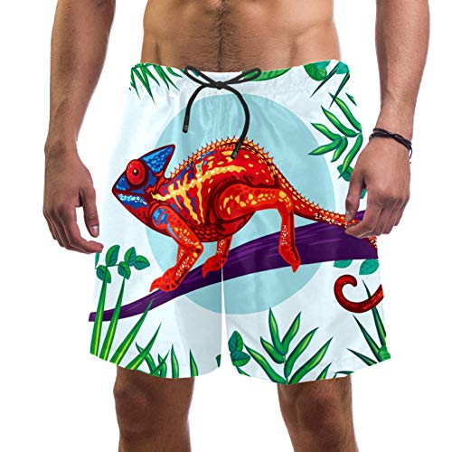 Short de bain tropical pour homme idéal pour vos vacances à la plage