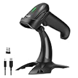 2D Bluetooth Barcode Scanner,Alacrity 1D 2D Hands-Free Automatic Scanning 3-in-1 Connections Bluetooth&USB Wired&2.4GHz Wireless Barcode Reader,Work with Windows,Mac,Android,Linux,iOS