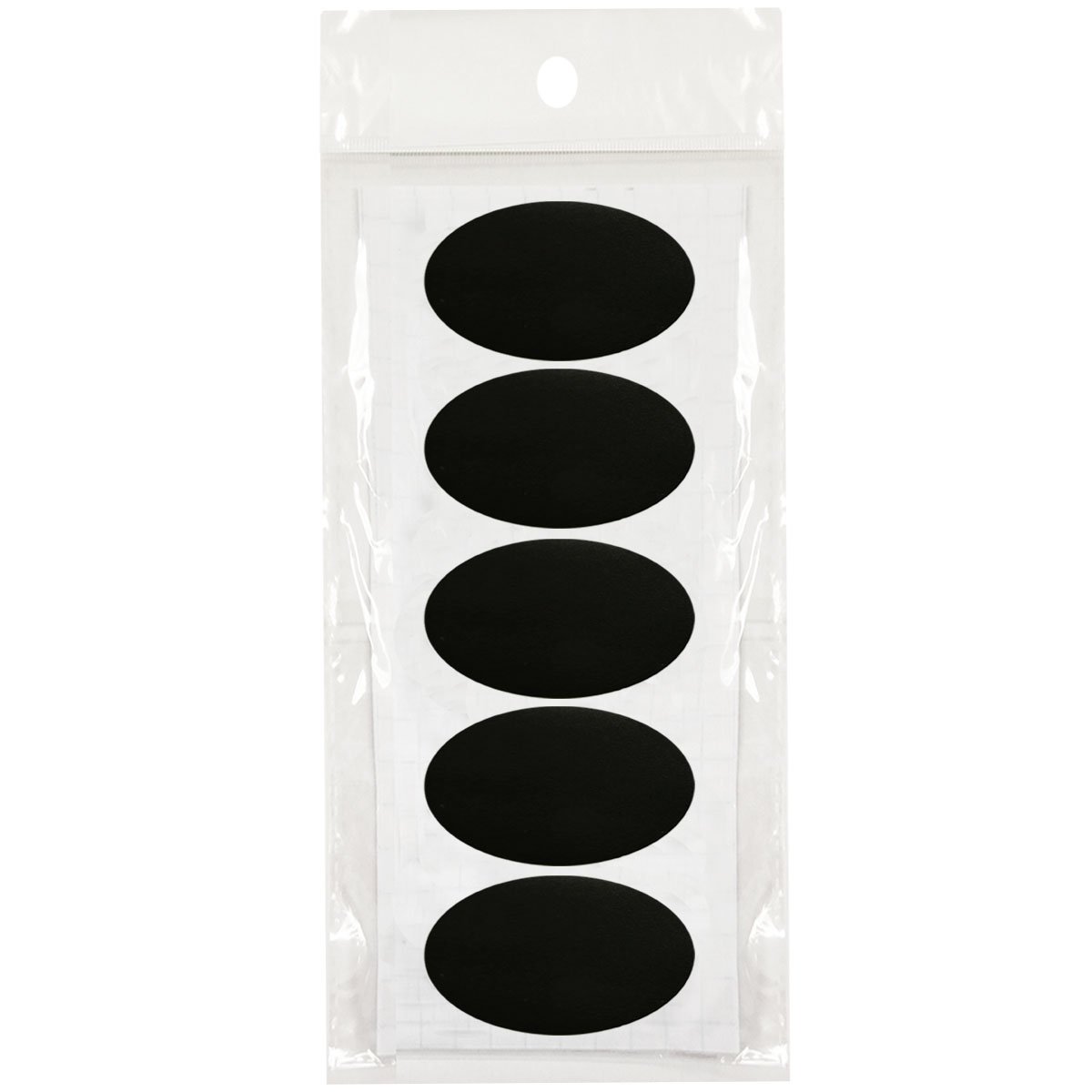 Étiquettes tableau noir Wrapables ovales pour trier facilement tous vos bocaux