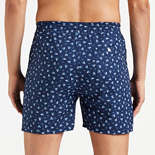 Image of Longies Men's Cotton Printed Regular Boxer Shorts