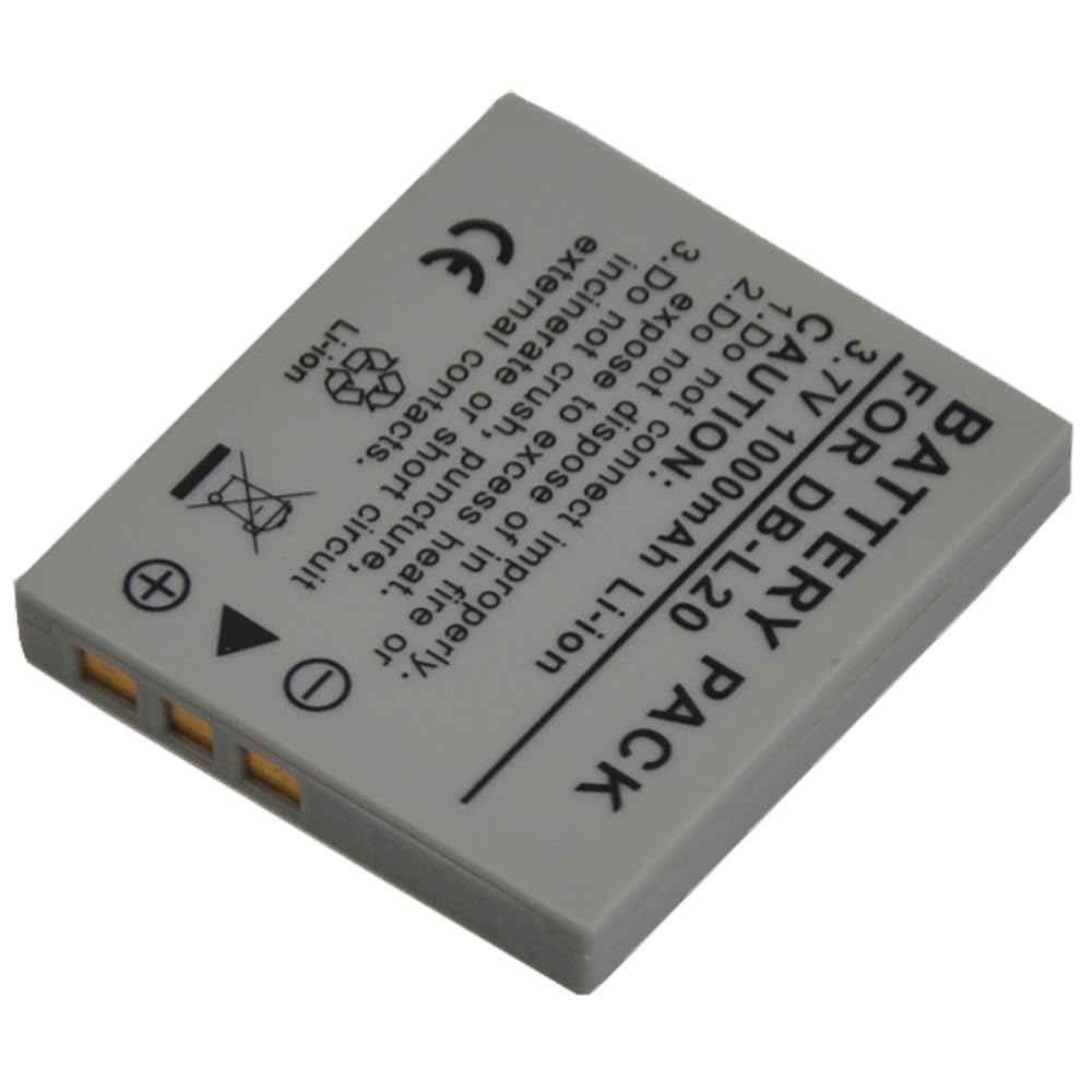 DB-L20 Camera Battery for db-l20a db-l20au dbl20 dbl20a dbl20au DMX-c1 c4 c40s c4d c4l c4n c5 c5s c5t c5w c6 c6k c6r c6s ca6 Digital s1a