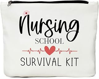 Nursing School Supplies, Nurse Bag, Nursing Student Nursing School Gifts, Nurse Appreciation Gifts for RN Nurses Practitioner, Nurse Week Gifts, Nurses Day Gifts -Nursing School Survival Kit