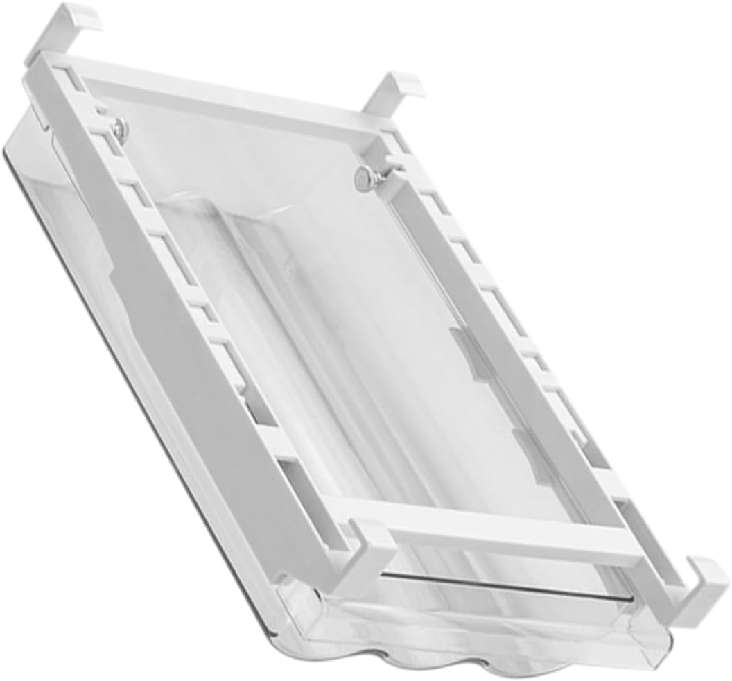 DOITOOL 2pcs Refrigerator Storage Box Hanging Drawer Container for Fridge Space-saving Organizer Low Temperature Resistant Holder Easy to Clean Fridge Bin for Kitchen Storage