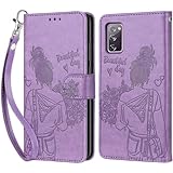 Funda para Samsung Galaxy S20 FE 4G / 5G Carcasa,Cierre Magnético Antichoque - Púrpura