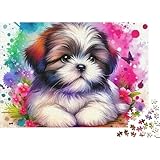 Zoom IMG-1 carino cane jigsaw puzzle impossible