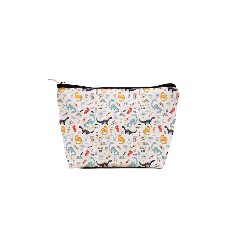 Image of TheYaYaCafe Cosmetic Bag, Makeup Pouch for Women Multifunctional Travel Kit Storage Toiletry Bag Dino