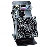 NerdQaxe++ 6TH/s, Bitcoins Miner with 4 Pieces BM1370 Asic Chip, 105W Lottery Miner, Open-Source Solo Crypto Miner, Dual Fan Design, Silent Home Mining with Bitaxe Miner Technology