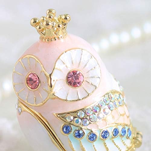 Amazon.co.jp: 東京銀座PICALS クラウンフクロウ ジュエリーボックス