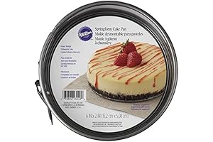 Wilton 6 Inch Springform Cake Pan: Bake Perfect Cheesecakes at Home