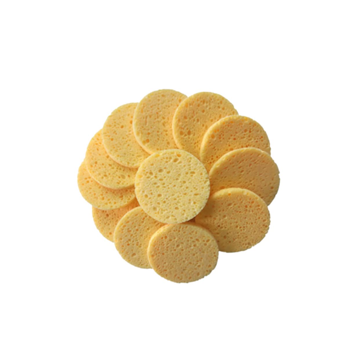 3 Set Di Dischetti Struccanti in Cotone Delicati Per La Pulizia Del Viso Per La Rimozione Del Trucco Sicuri Per Rotondi 70x8 Mm 100 Dischetti 20 Pezzi*3