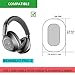 BackBeat Pro 2 Earpads, JARMOR Replacement Protein Leather & Memory Foam Ear Cushion Pad Cover for Plantronics BackBeat Pro 2.0 Wireless Noise Cancelling Headphones (Brown)
