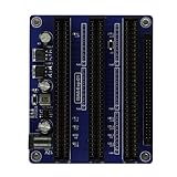 MOUDOAUER DC 12V ISA Expansion Board Riser Card for Book8088 for Hand386