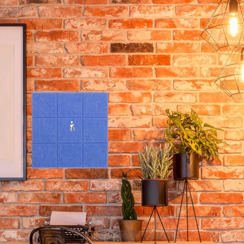Panneaux Feutre Auto-adhésifs Tableau Mural Blanc Maison Bureau - 8