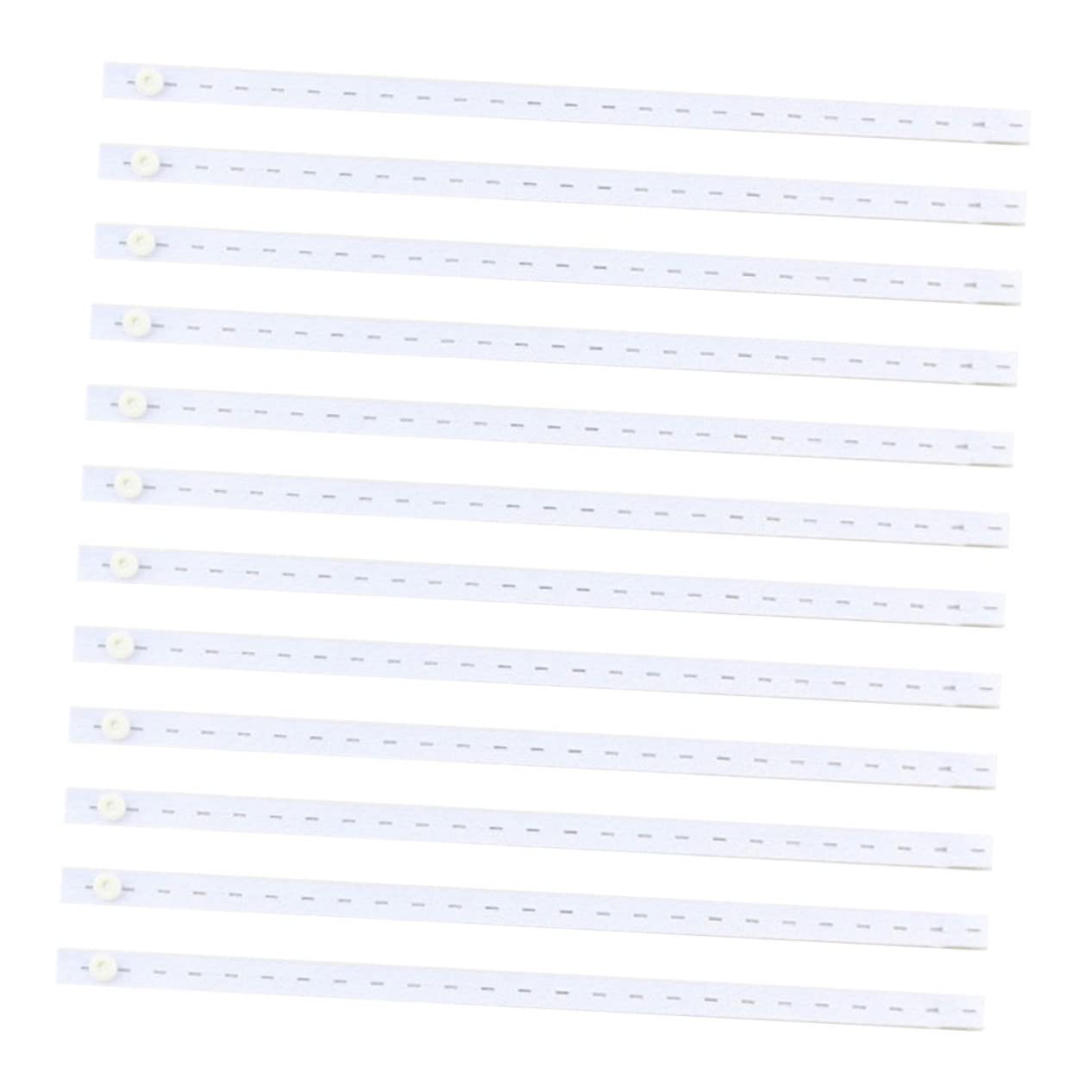 Garneck Diaper Straps 12pcs Baby Nappy Belt Buckle Boys and Girls Strong Elastic Straps for Cloth Diapers Closure