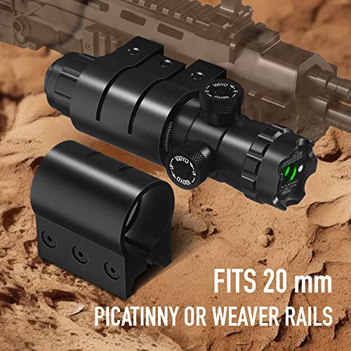 Pinty Hunting Rifle Green Laser Sight Dot Scope Adjustable thumb #4