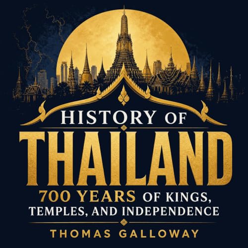 History of Thailand: 700 Years of Kings, Temples, and Independence Audiolibro Por Thomas Galloway arte de portada