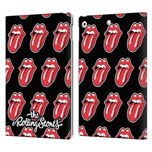 Étui portefeuille iPad 10.2 Rolling Stones housse cuir de protection tablette