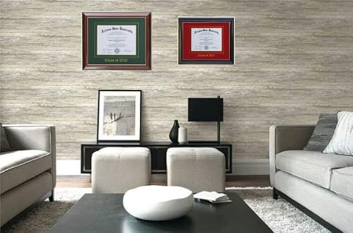 3Art Diploma Frame 8.5X11 Mahogany/Black (Customizable) #TOP5