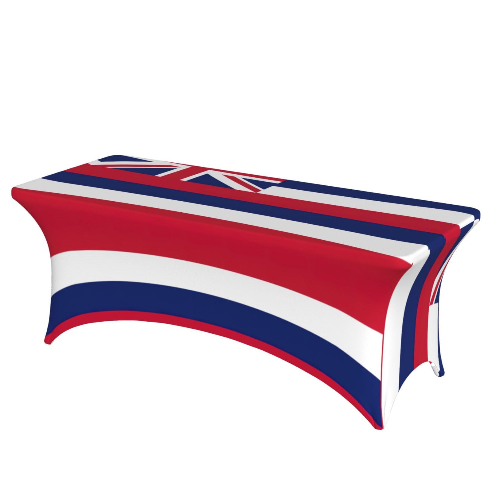 Nappe de table rectangulaire extensible hawaïenne pour vos grands buffets
